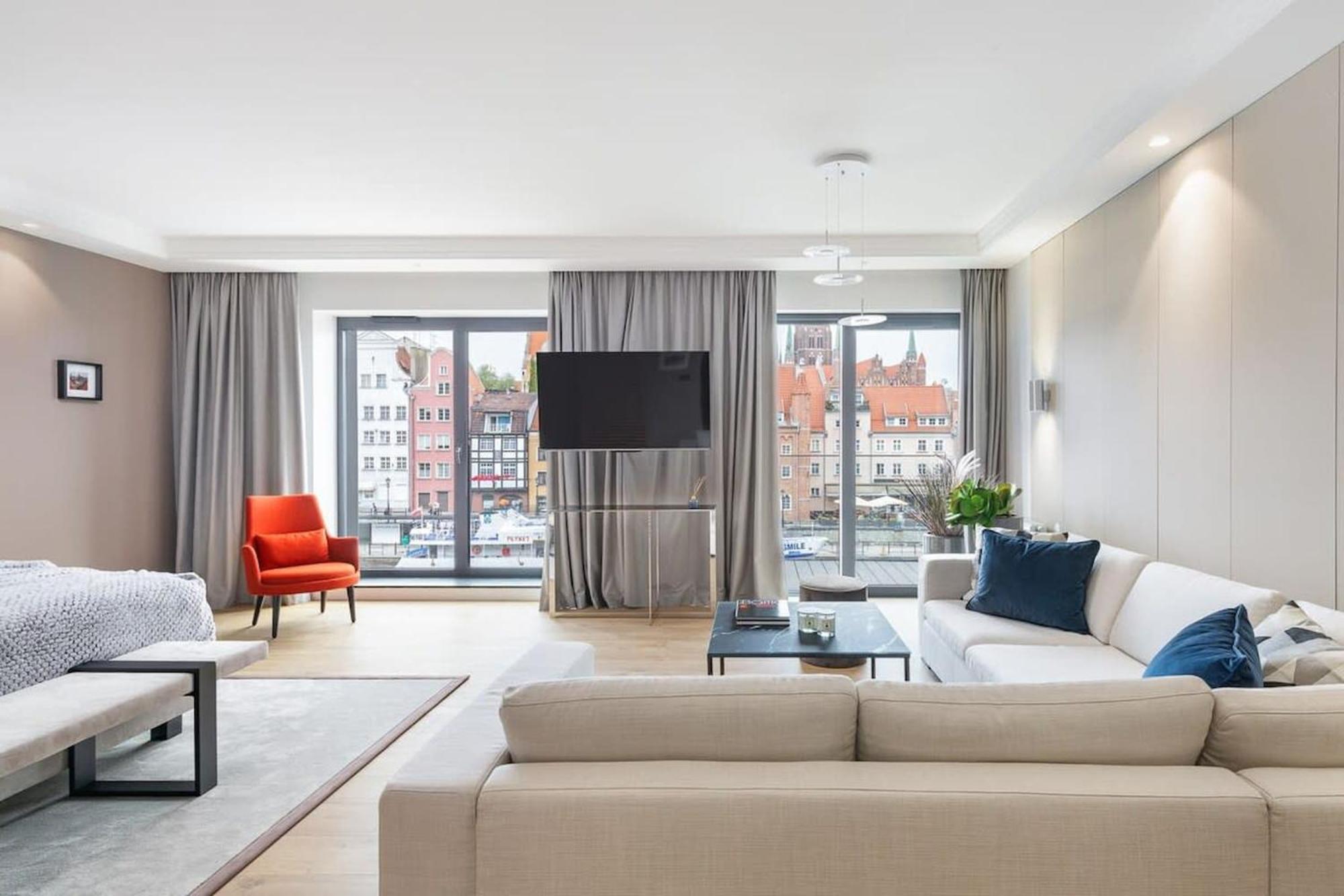 Rent Like Home - Deo Plaza Wyspa Spichrzow Gdansk Bagian luar foto